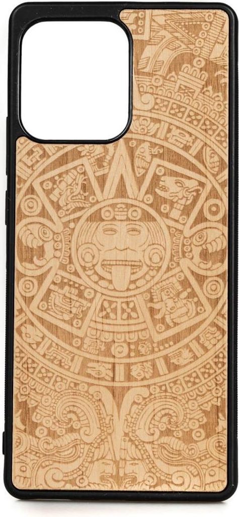 Bewood Holzhülle für Motorola Edge 40 Neo AZTEC CALENDAR ANIEGRE