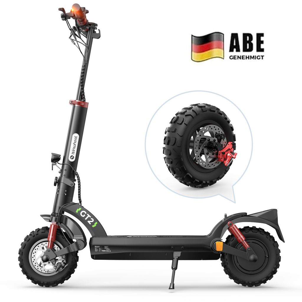 E Scooter 11/8,5 Zoll MAX 80KM Reichweite mit Duale Produktbild 
