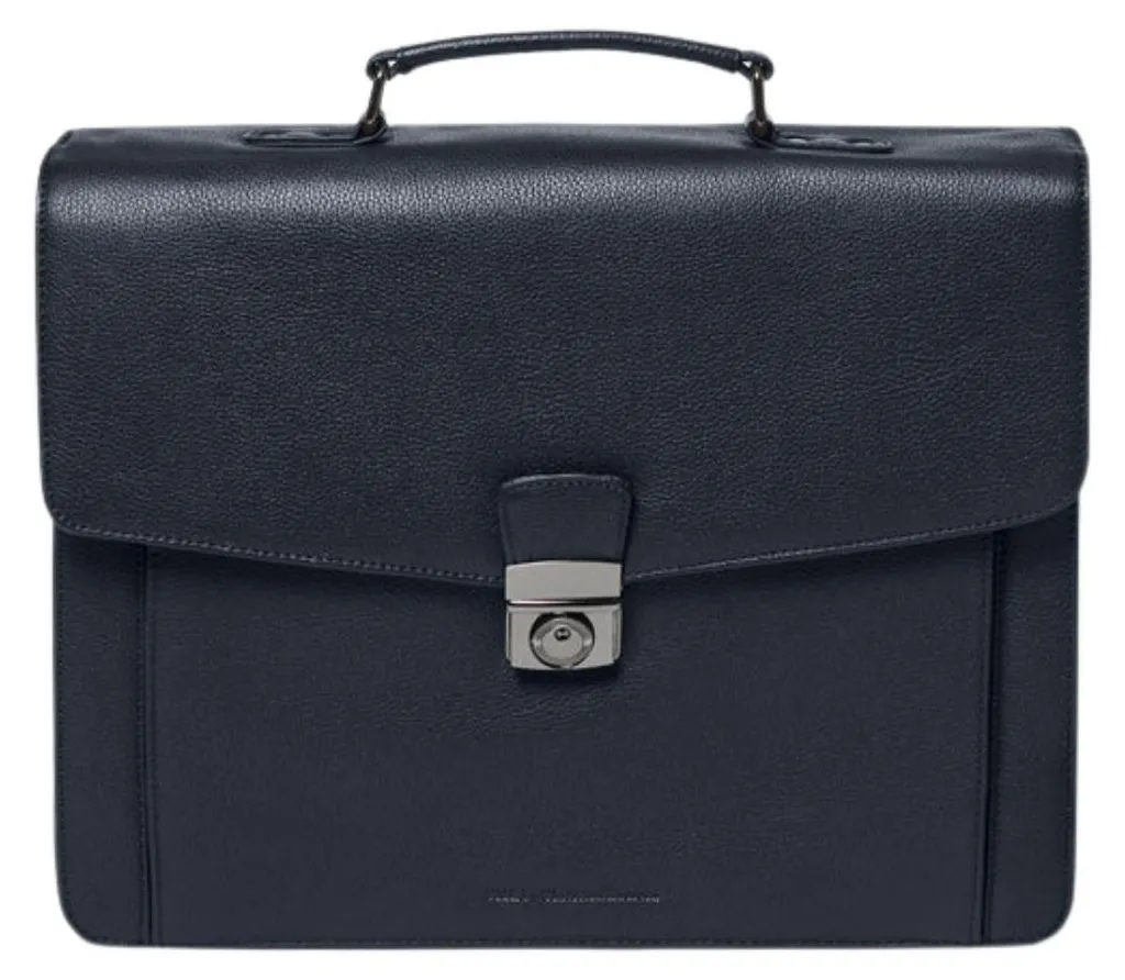 Sacoche business en cuir noir CXL by Christian Lacroix format A4 luxe