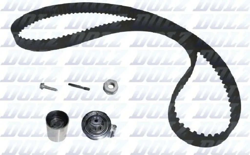 Courroie de distribution DOLZ SKD105 120 dents pour VW Golf IV (1J1)