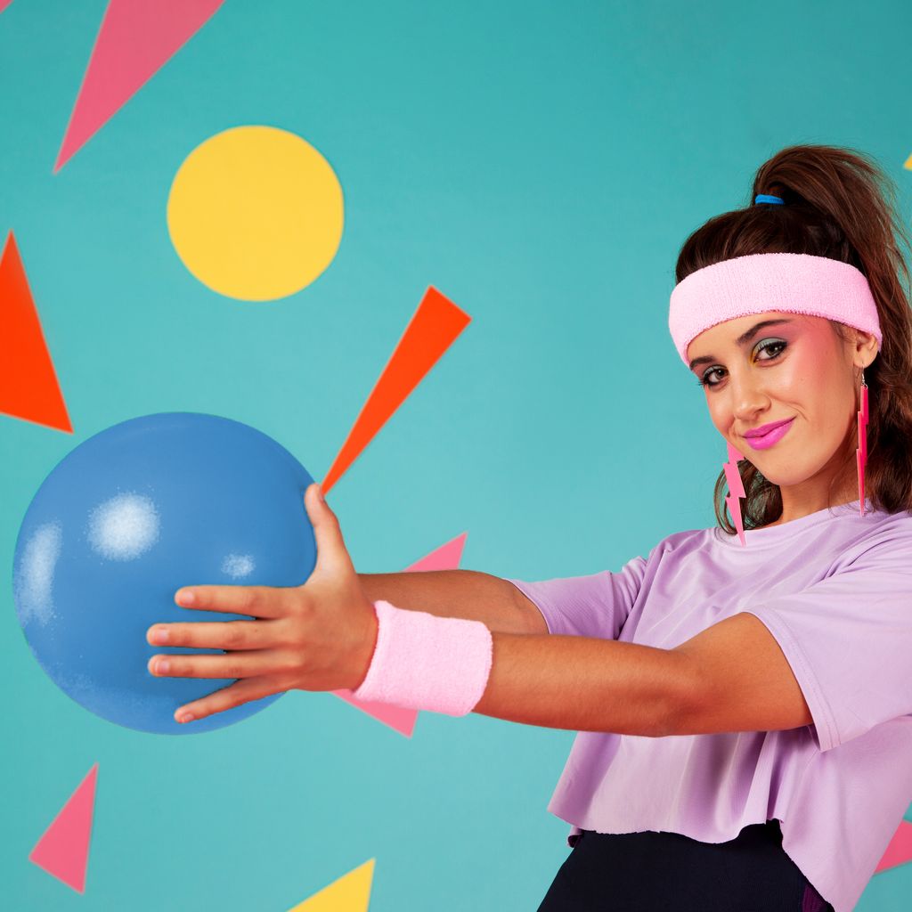 Cvičební míč 22 cm s pumpou Pilates Ball Pilates Ball Yoga Obrázek produktu 16