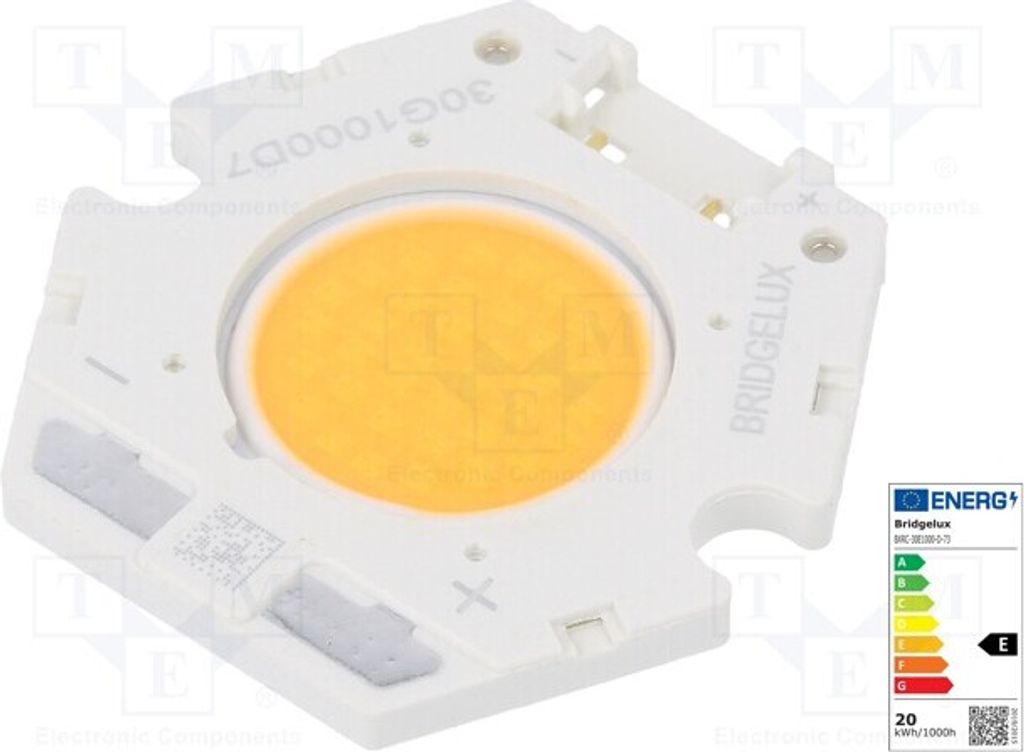 1x Leistungsdioden 1265lm 120° 350mA COB P: 8,9W CRImin: 80 BXRC-30E1000-D-73 LED