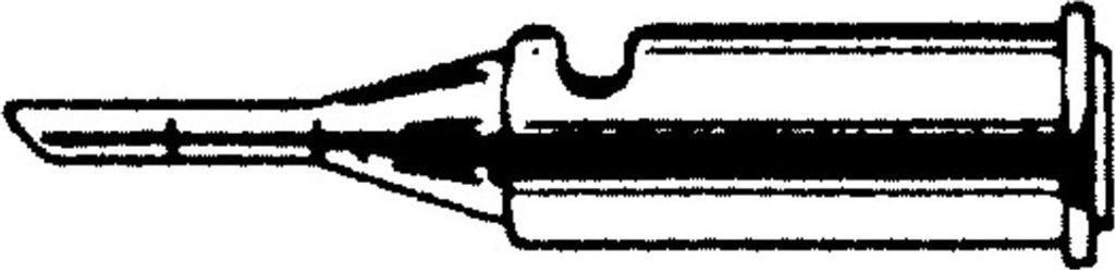 10 Stück Weller Lötspitze für Pyropen, 70 01 06/Ø 2,0 mm, Rundform T0051612599