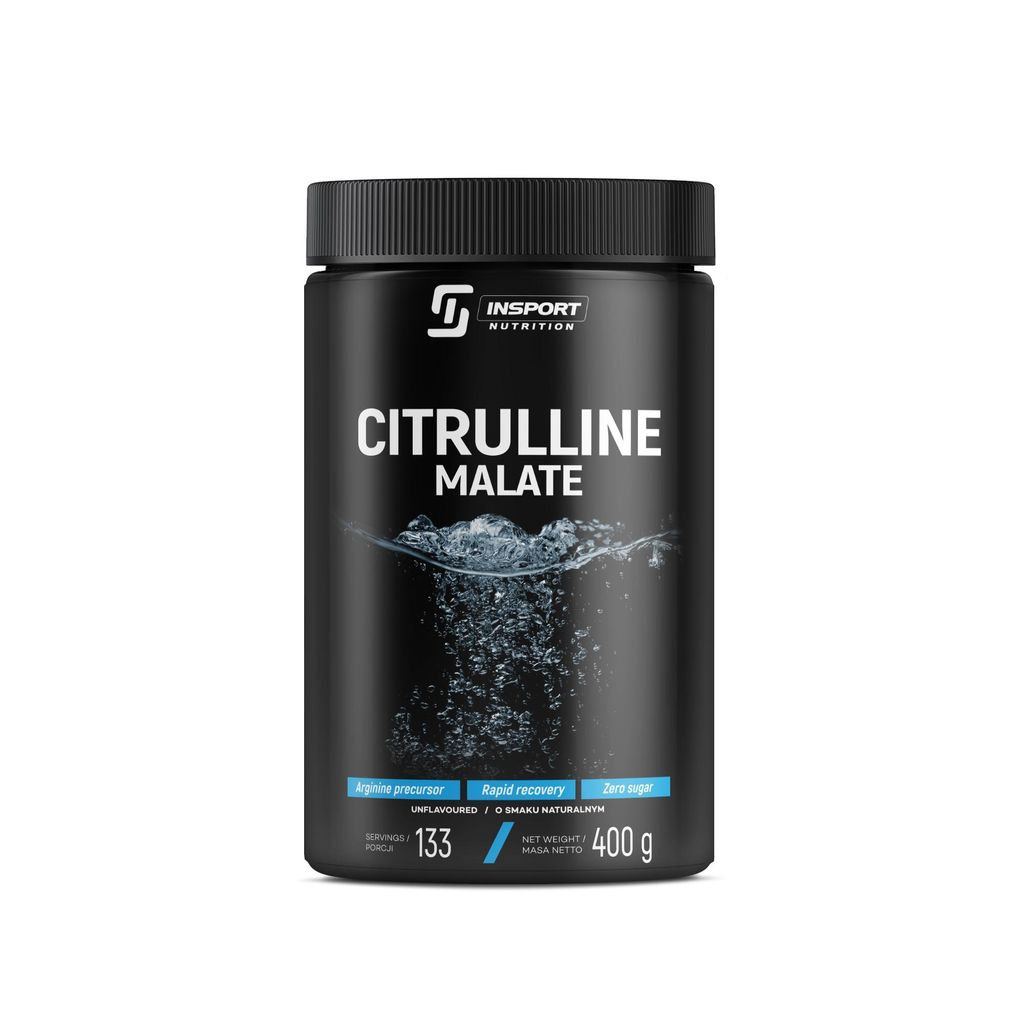 Citrullin Malat Pulver 400 g Pure Pre-Workout mit Vitamin B6