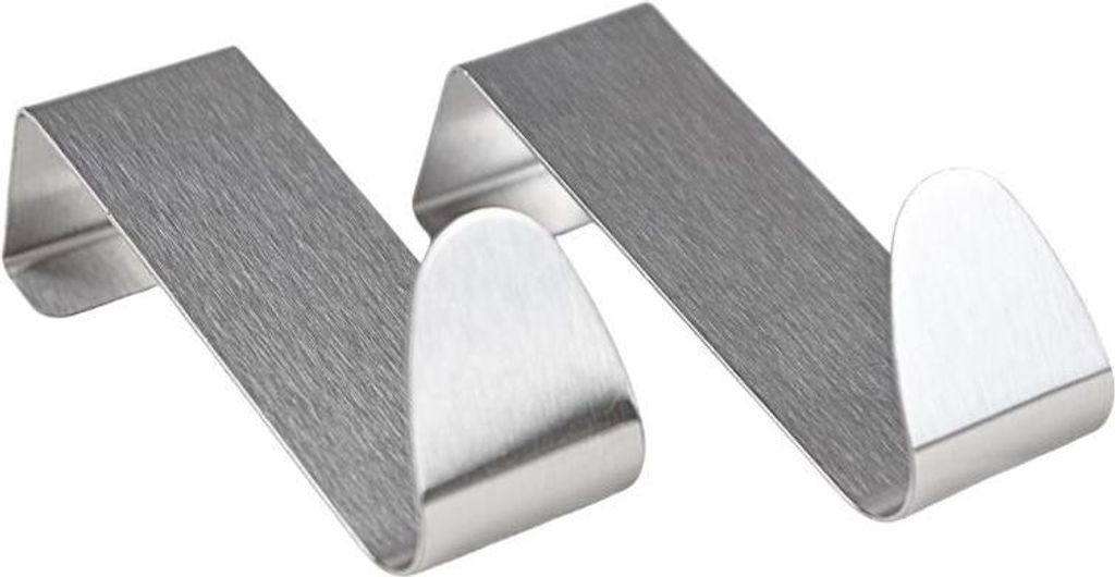 Doppelhaken, Handtuchhaken, Kleiderhaken aus Edelstahl 2 Produktbild 