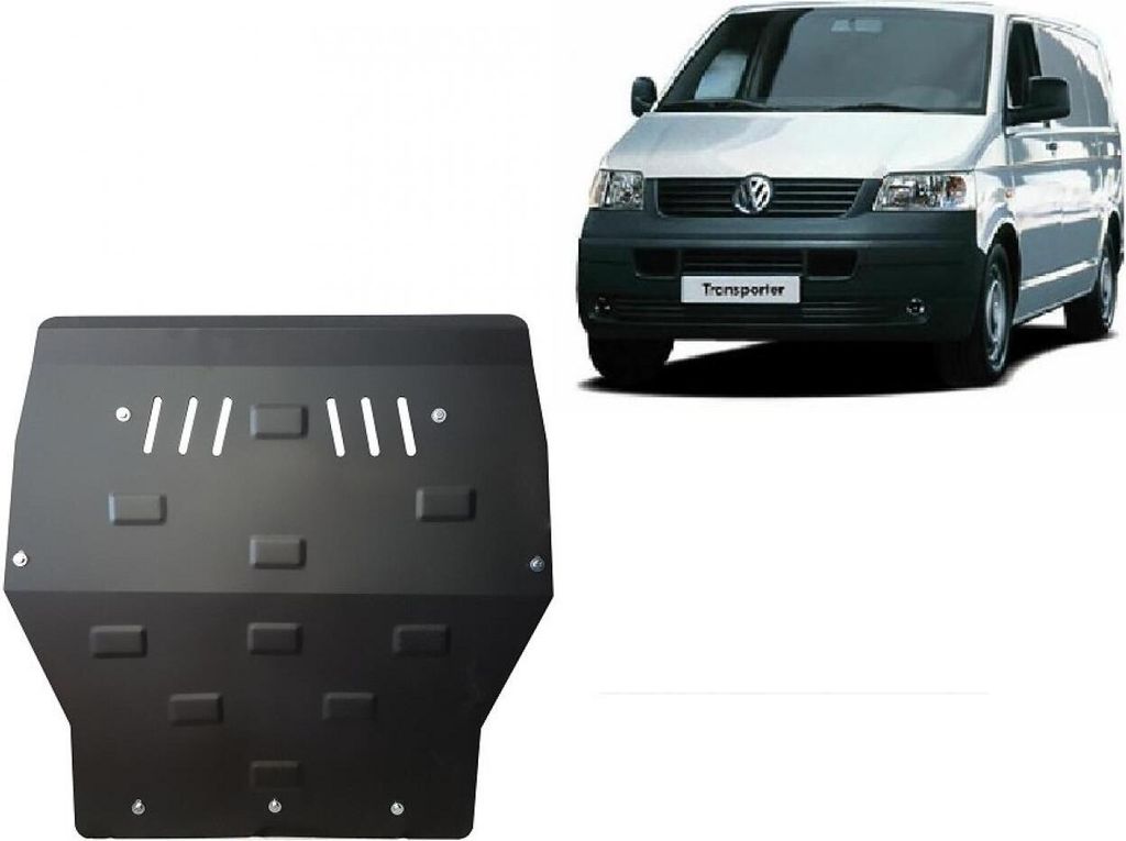 Protezione antincastro in acciaio per motore Volkswagen Immagine del prodotto 