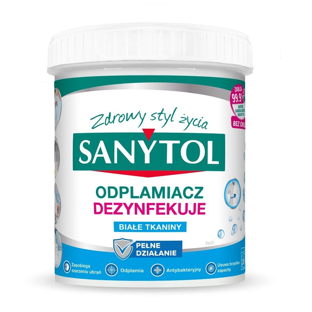 Sanytol Fleckenentferner und Desinfektionsmittel für weiße Produktbild 
