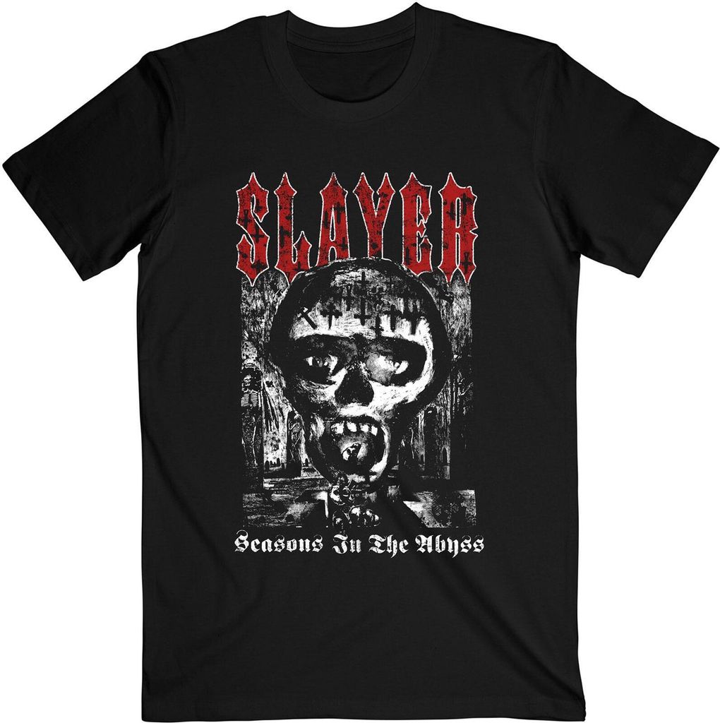 Slayer - "Acid Rain" T-Shirt für Herren/Damen Uni RO2068 (XL) (Schwarz)