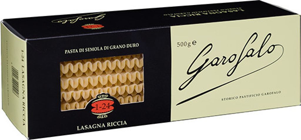 12x Garofalo Pasta di Gragnano IGP Lasagna Riccia N.1-24 500g