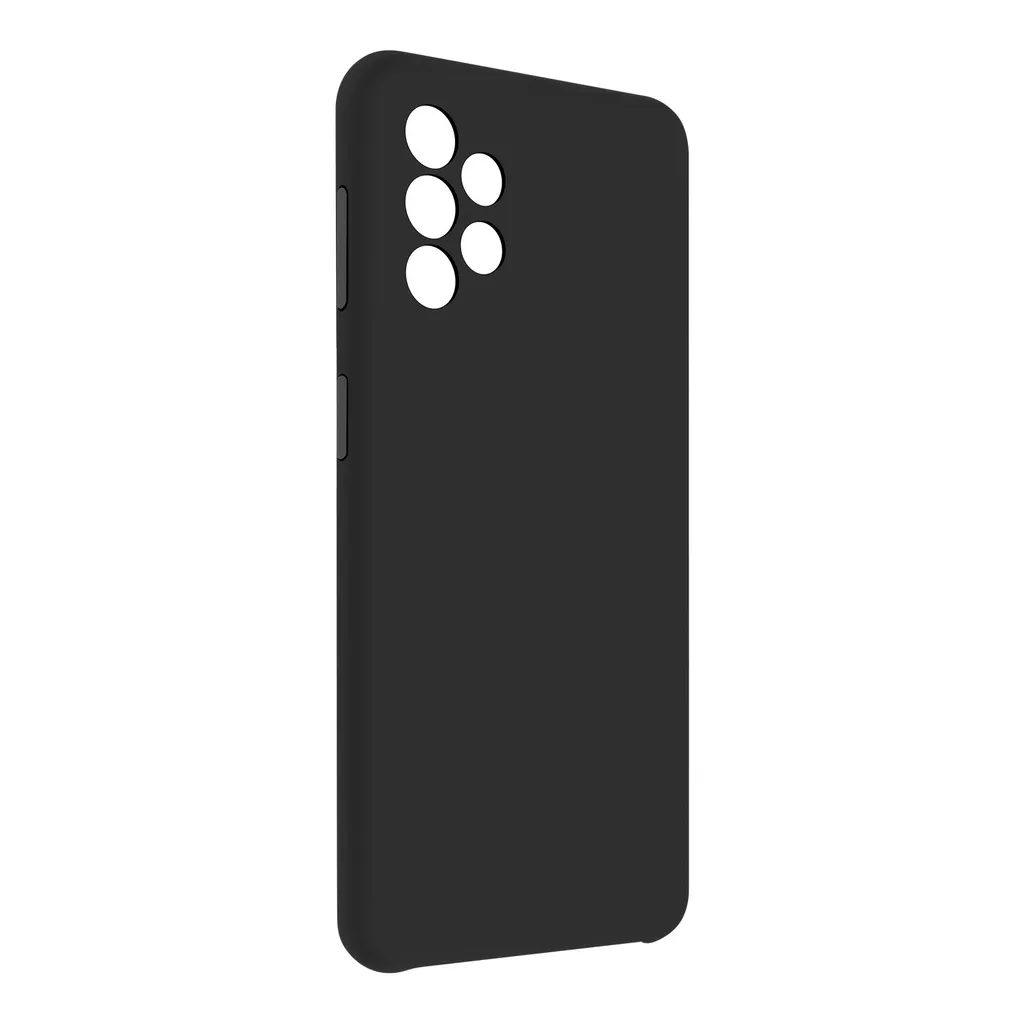 Cover Venus per Samsung Galaxy A72 - Silicone Semirigido Nero Opaco - 2
