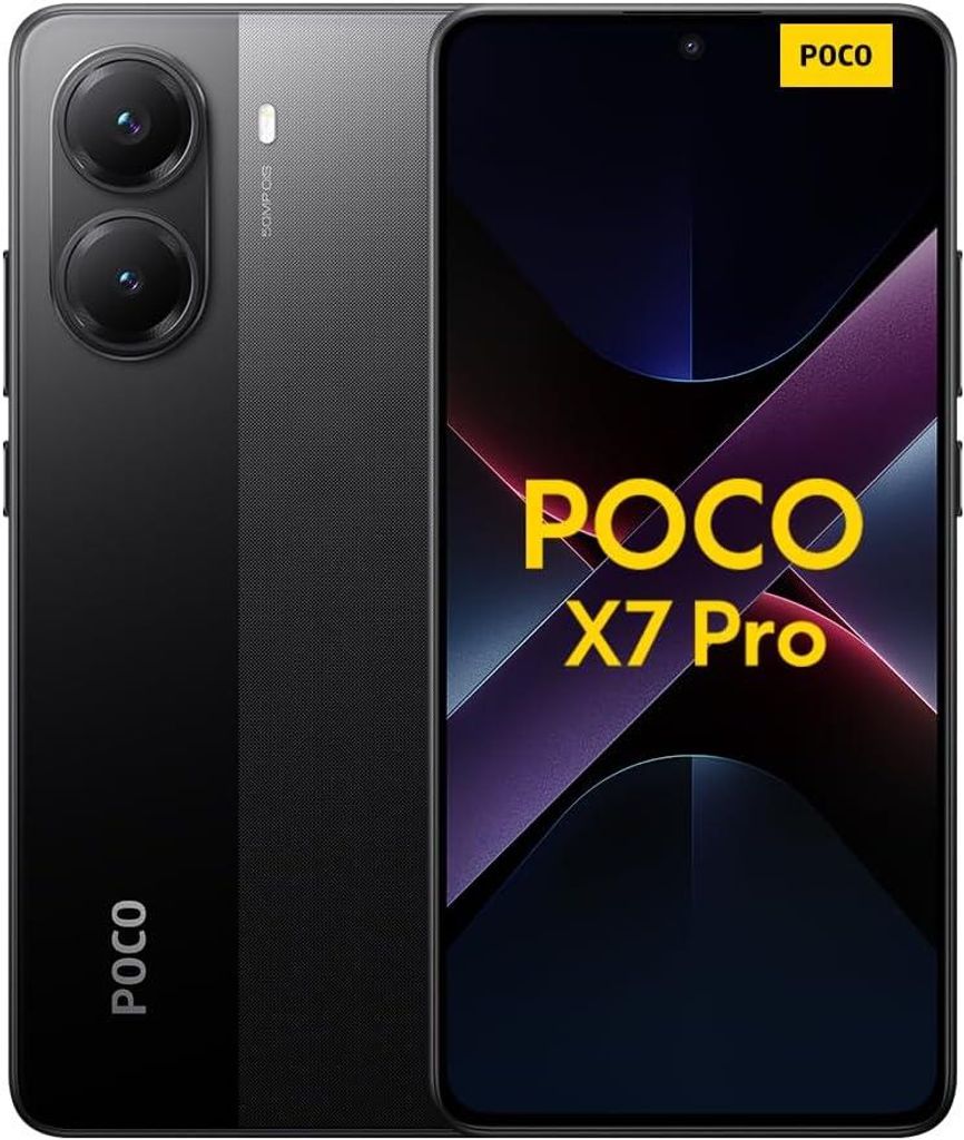 Xiaomi Poco X7 Pro 5G Smartphone 8GB/256GB Schwarz Produktbild 