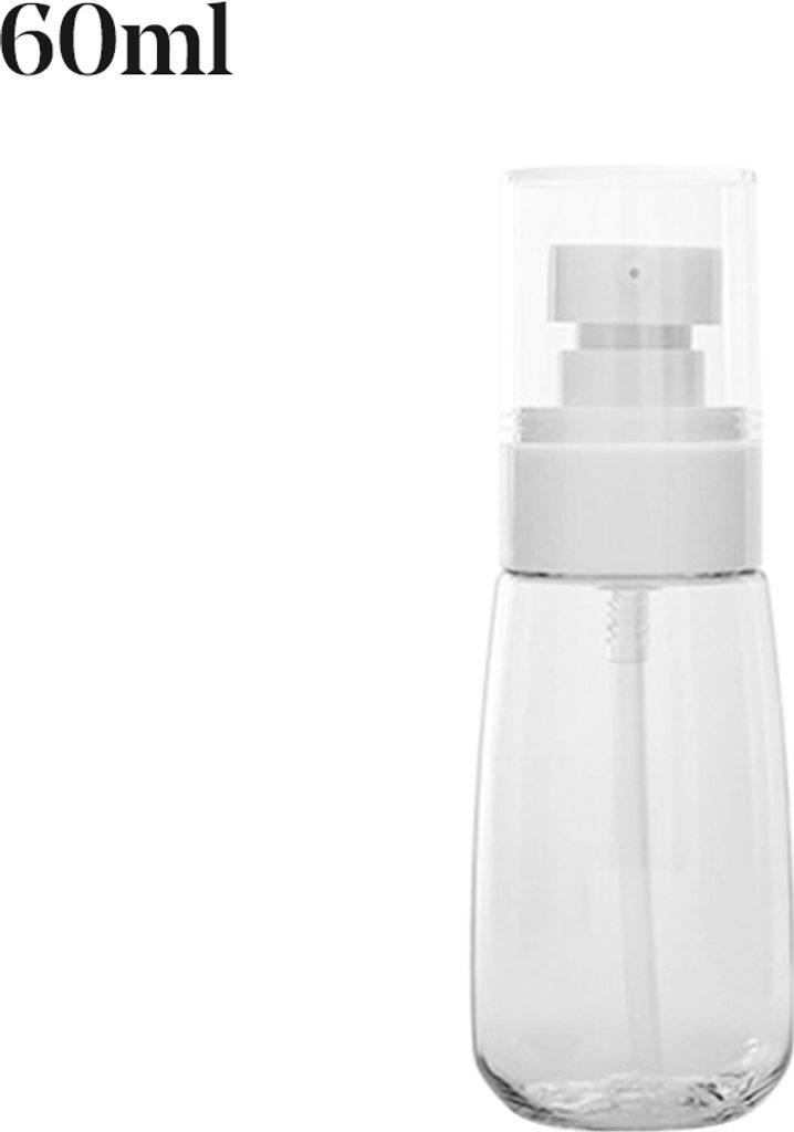 30/60/80/100 ml Flüssigseife Shampoo Lotion Duschgel Pumpenflasche leerer Spender-Transparent ,Größen:60ML
