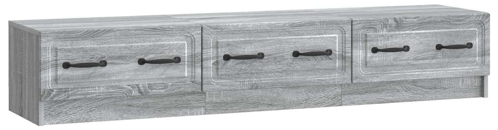 Maison Exclusive - TV-Schränk Graues Sonoma 147 x 34,5 x 27 cm Holzwerkstoff