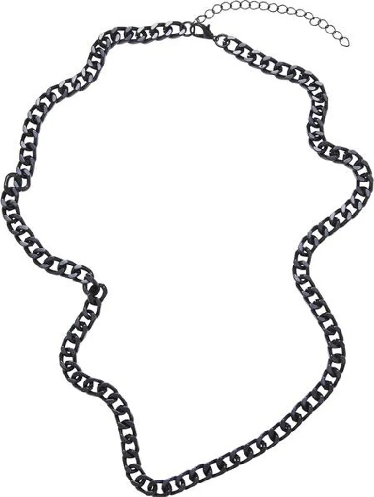 Urban Classics - Collana a catena lunga Basic nera - UNI
