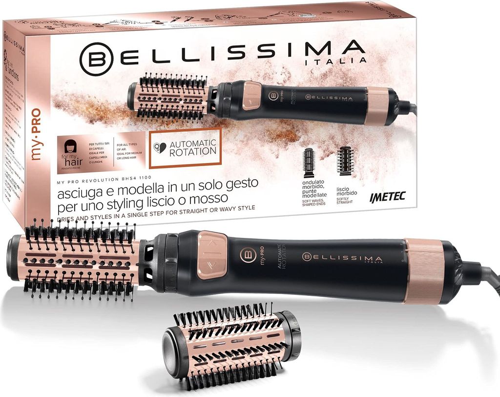 Bellissima BHS4 1100, cepillo de aire caliente, calor, Imagen del producto 