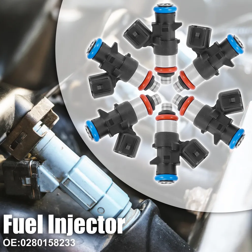 Kit 6 Buses d'Injection Essence 0280158233 pour Moteurs Chrysler et Jeep