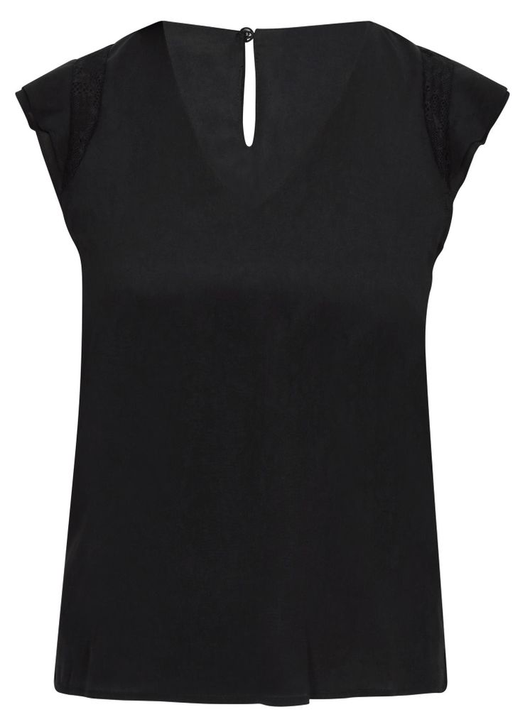 MALUBA Damen Top - Schwarz, XL
