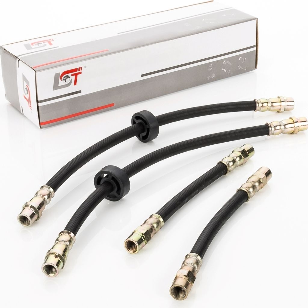 4x Bremsschlauch Bremsleitung Vorne Hinten für AUDI CABRIOLET B4 COUPE 89 8B