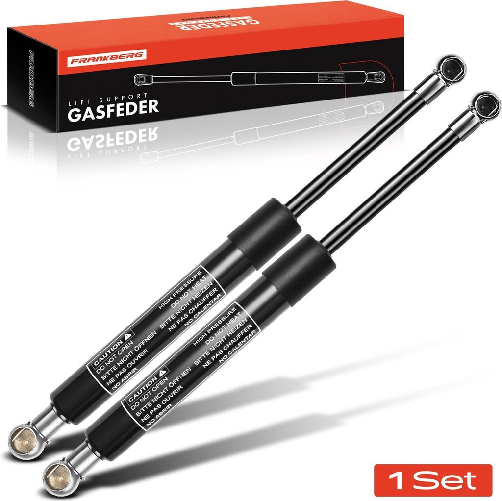 Frankberg 2x Gasfeder Dämpfer Heckklappe Audi 80 89 89Q 8A B3 Limousine 1986-1991