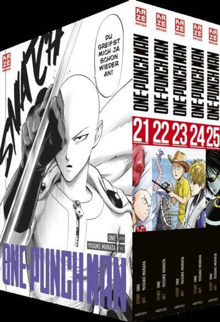 Lecture One-Punch Man Band 21-25 - Pack de Rattrapage Arc des Monstres