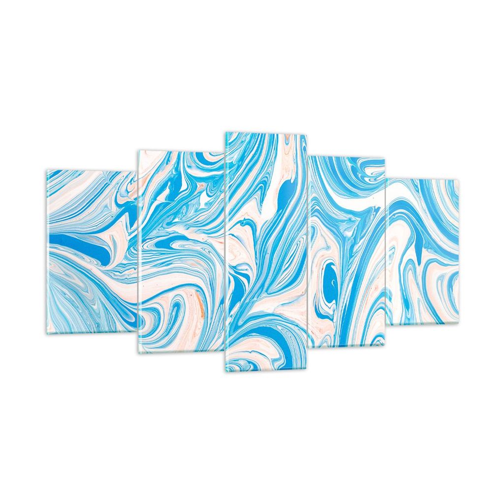 Bilder auf glas - Abstraktion modern - 160x85cm - Glasbilder - Wandbilder - Kunstdruck - zum Aufhängen bereit - Wanddekoration aus Glas - Glas Bil...