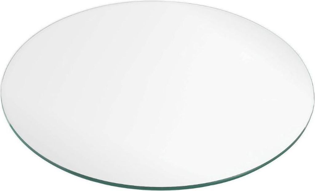 Glasplatte TERRY 70cm Rund 6mm gehärtetes Glas