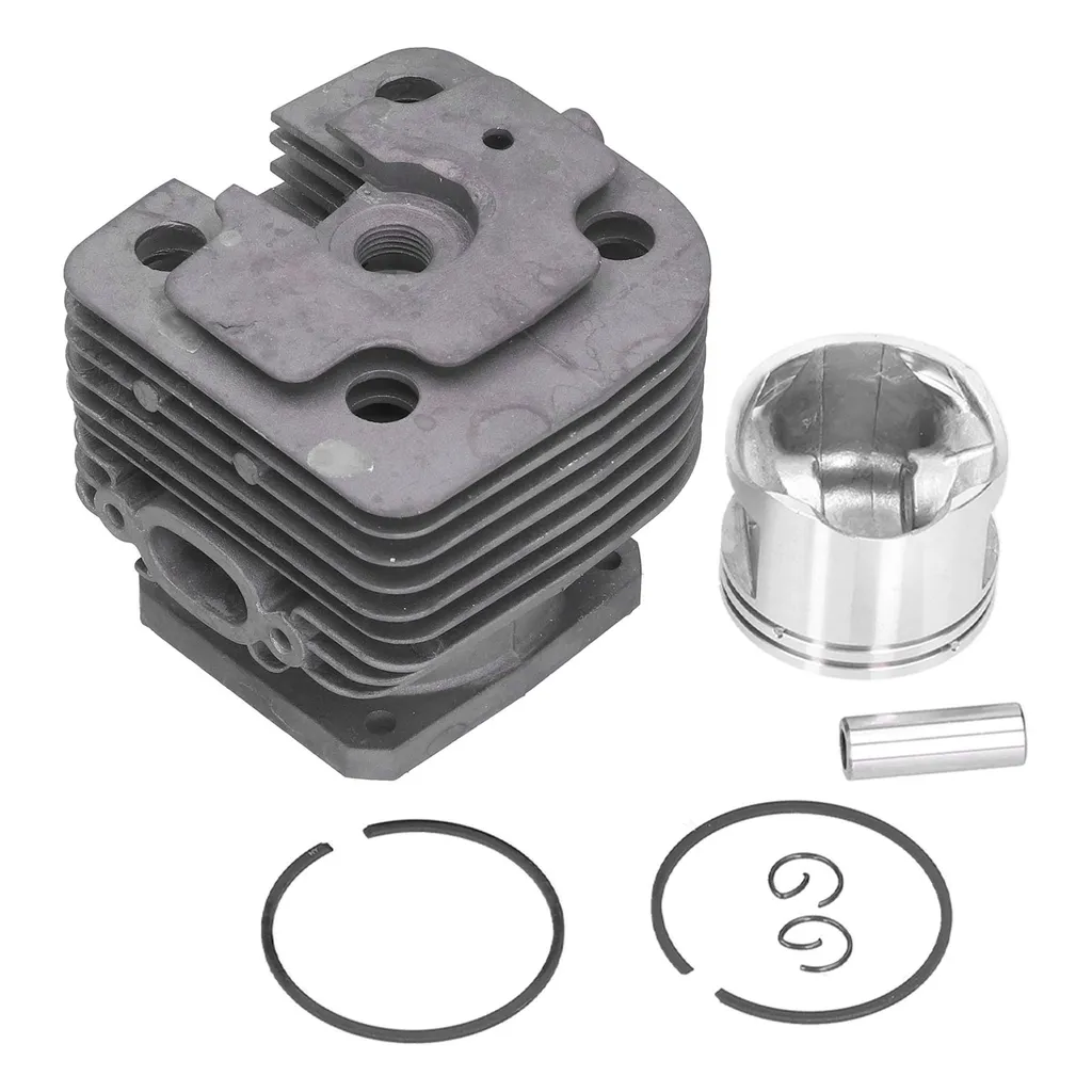 Cylindre de tronçonneuse et assemblage piston complet pour moteur 52cc 2 temps