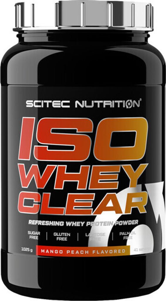 Scitec Nutrition Iso Whey Clear 1025g Dose Grüner Tee Kiwi
