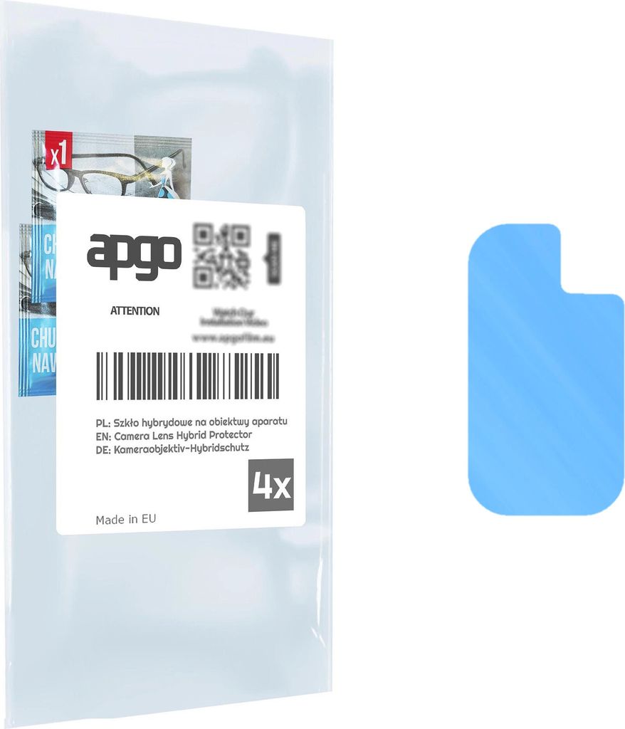 apgo 4 Stück Linsenschutz Kamera Schutzglas für Oppo A72 Kameraschutz, 9H Kameraobjektiv Camera Lens Protector