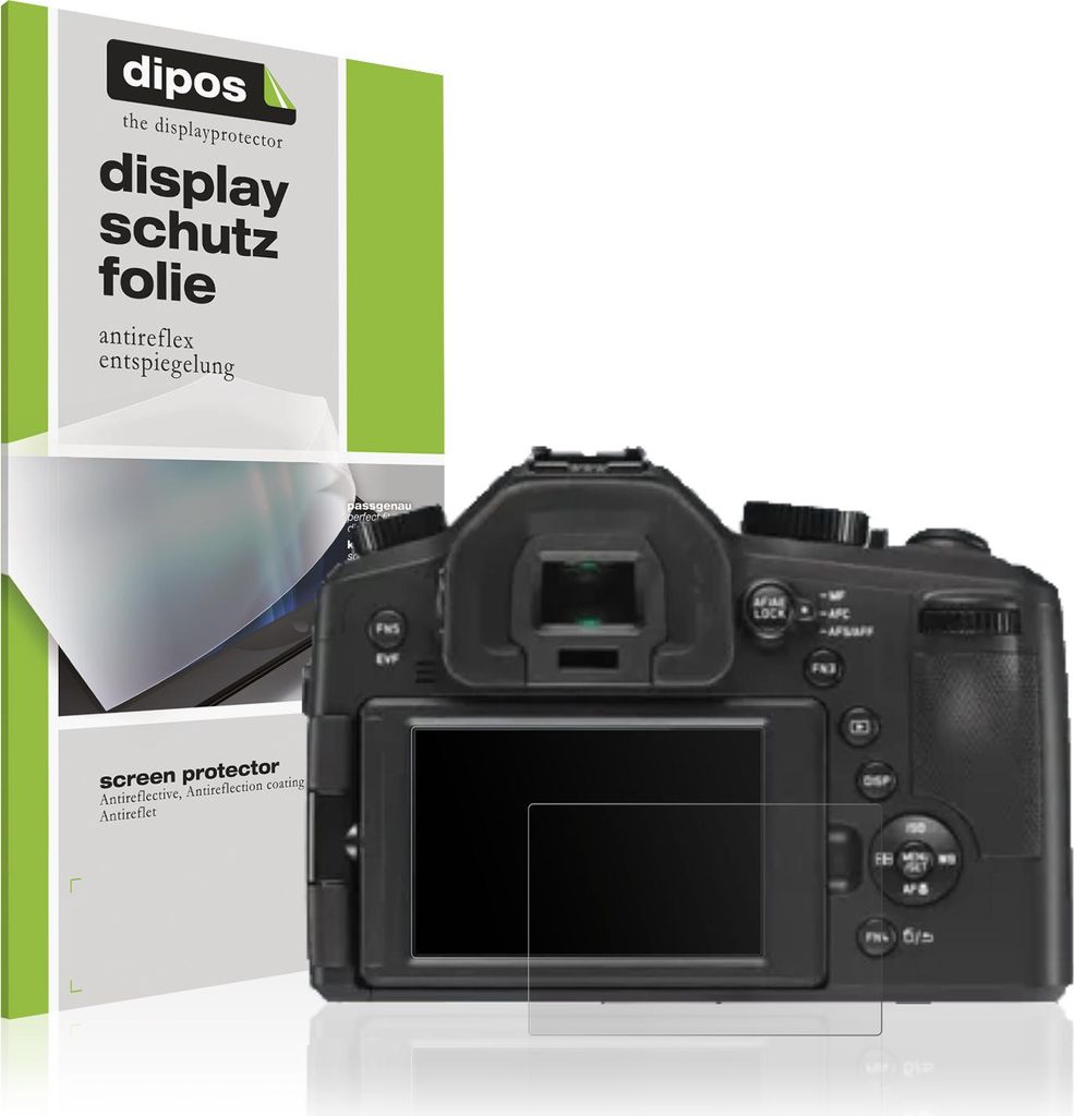 4x Schutzfolie für Leica V-Lux Typ 114 matt Displayschutzfolie Folie Display Schutz dipos