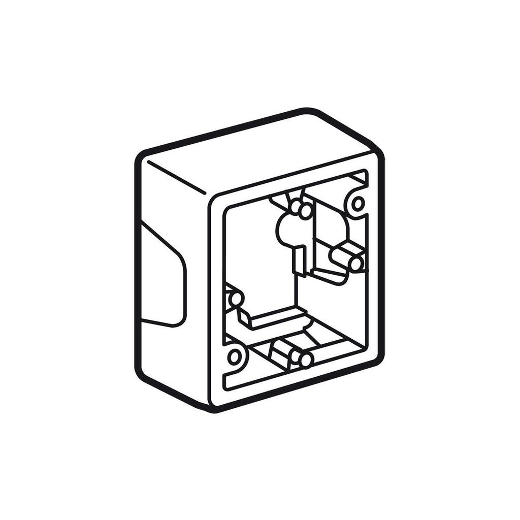 Legrand 776181, 90 mm, 90 mm, 35 mm, 77 g, 10 kusů Obrázek produktu 