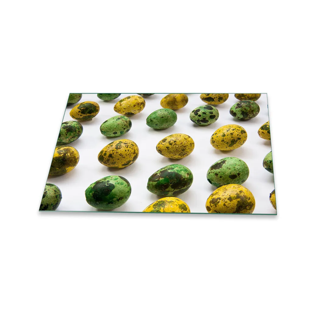 Coprifornelli Vetro 80x52 Giallo Frutta | Tagliere Gigante Paraspruzzi