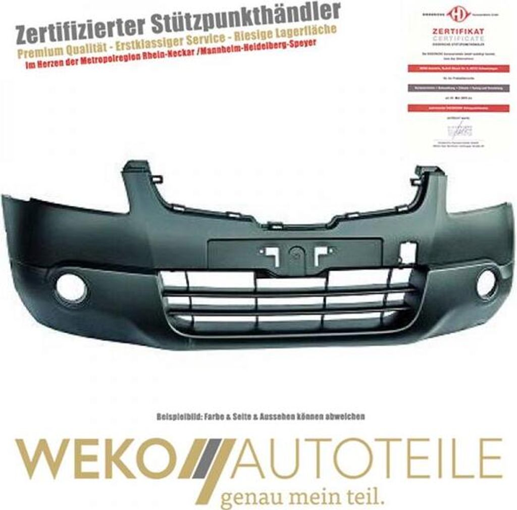 Stoßstange vorne DIEDERICHS 6045850 passend für NISSAN