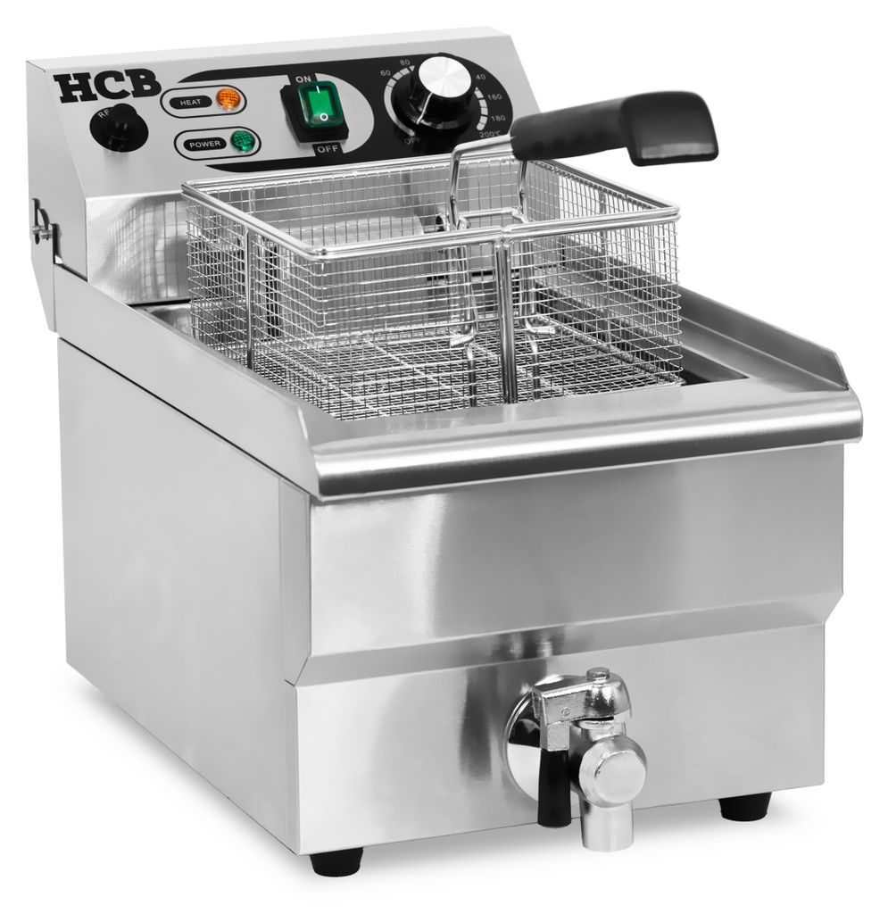 HCB Fritteuse - 8,5 Liter - 230V - Edelstahl - 8705