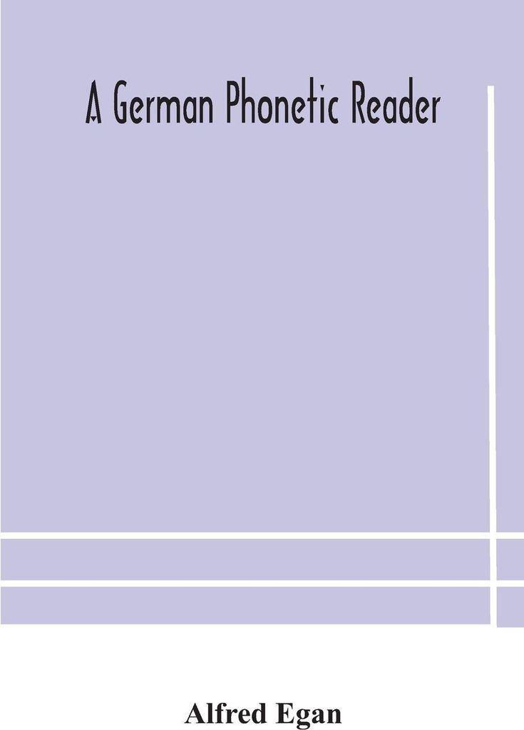 A German phonetic reader