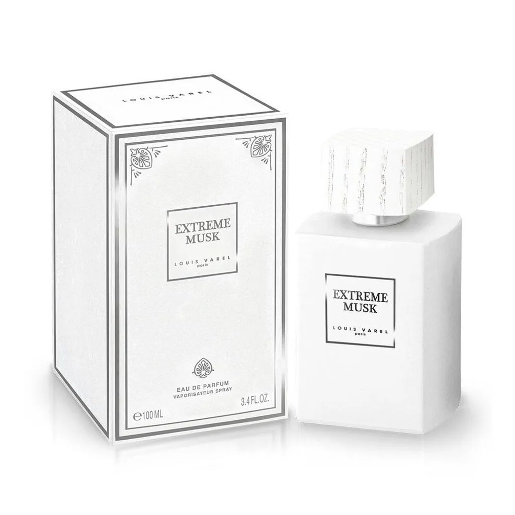 Louis Varel Extreme Musk Eau de Parfum Mixte - Flacon de 100 ml Original