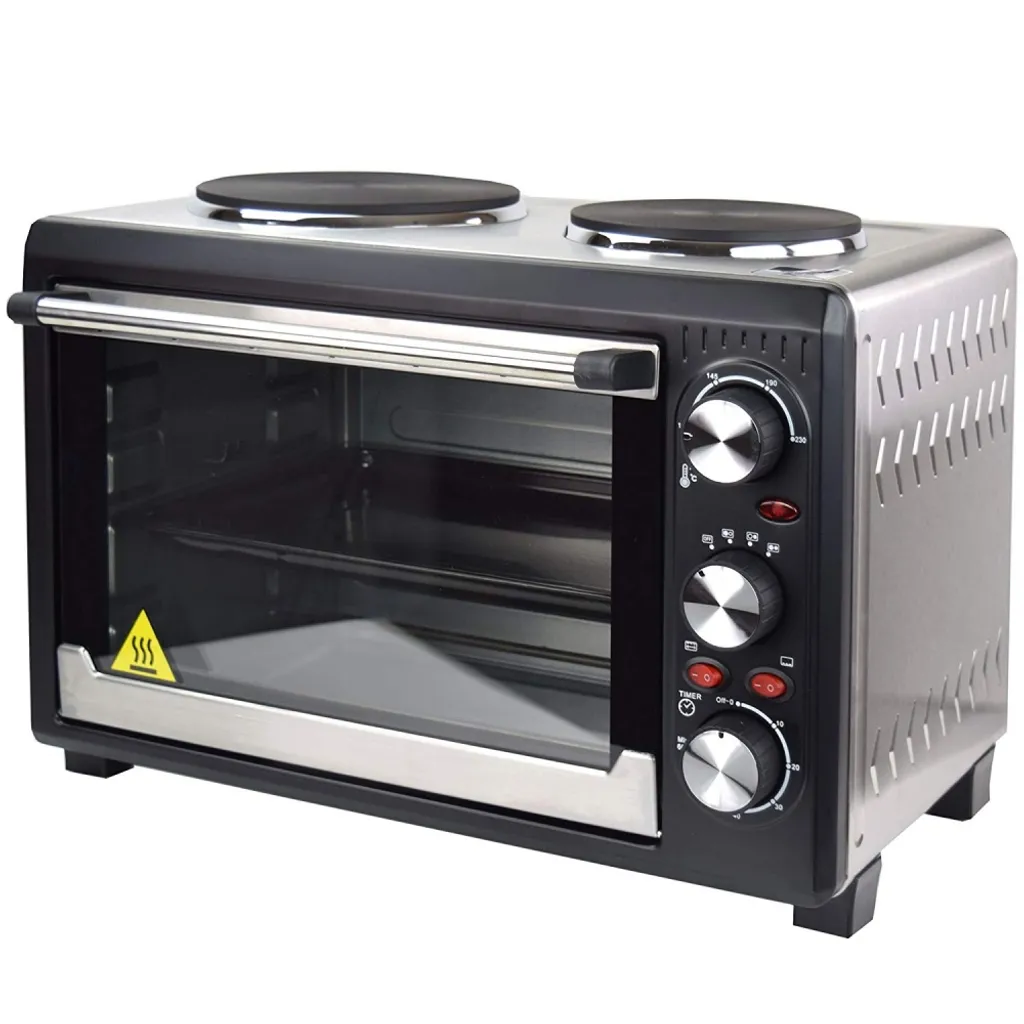 Mini-four polyvalent pour étudiant et studio 26L avec mode pizza