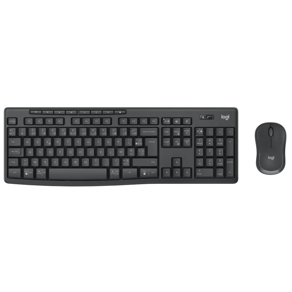 Fini les Câbles avec le Pack Clavier Souris Logitech MK370 Business - 2
