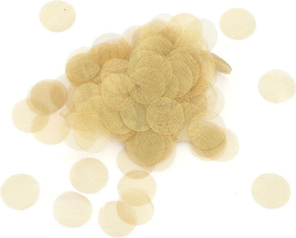 500 sztuk sitek do fajek tytoniowych, 20 mm, mosiężna Zdjęcie produktu 