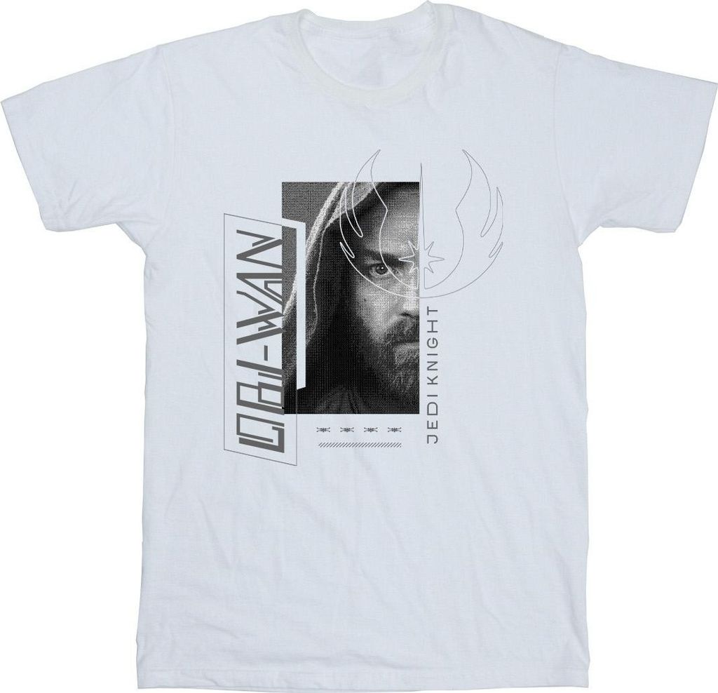 Star Wars - "Jedi" T-Shirt für Herren BI16841 (M) (Weiß)