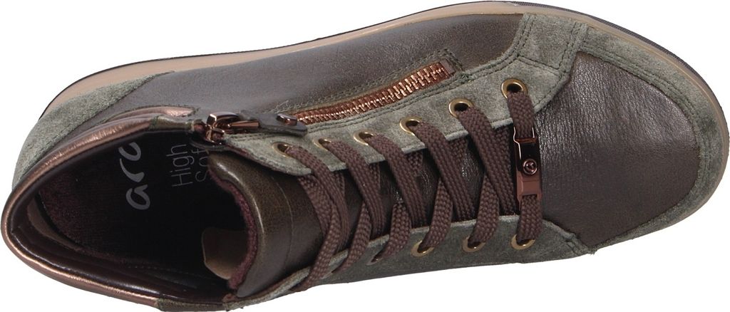Ara ROM Damen Schnürstiefelette in Grün, Größe 5.5 Produktbild 8