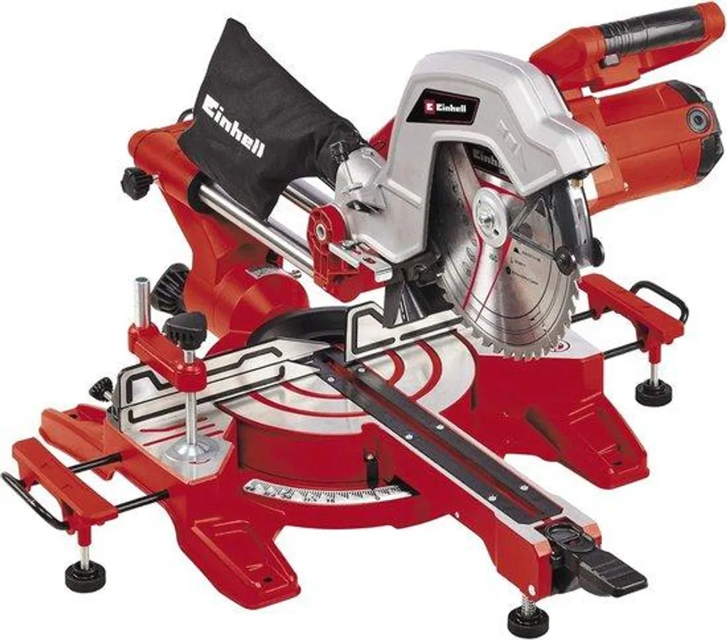 Scie circulaire laser 1900 W fonction Trek avec lame carbure de 254 mm