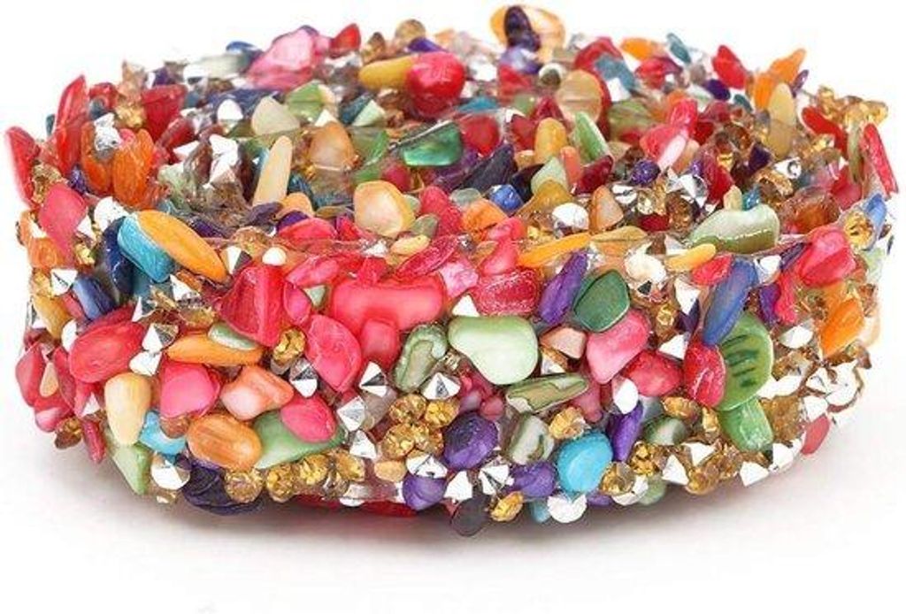 Stoffenband für Kleiderdekoration - 1 Meter - DIY-Accessoires für Hochzeitsmobiel und Brautjungfernkleider
