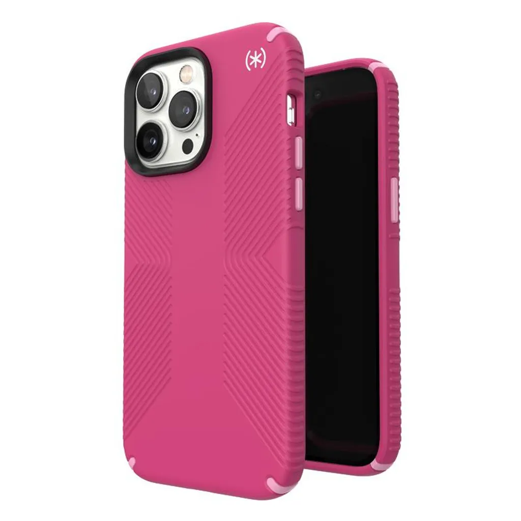 Coque iPhone 14 Pro Max Speck Presidio2 Grip Antidérapante Digitalpink