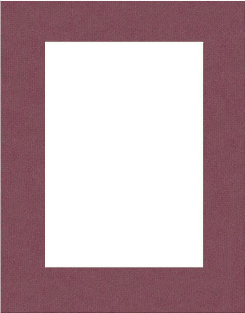 HNFD Passepartout 20x28 cm 13x18 cm Vinaccia 1,4 mm säurefrei 40° Schragschnitt