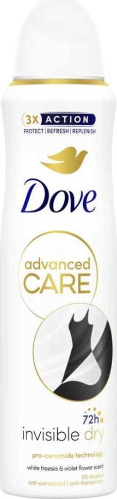 Dove Advanced Care Invisiblement sec 72h Image du produit 