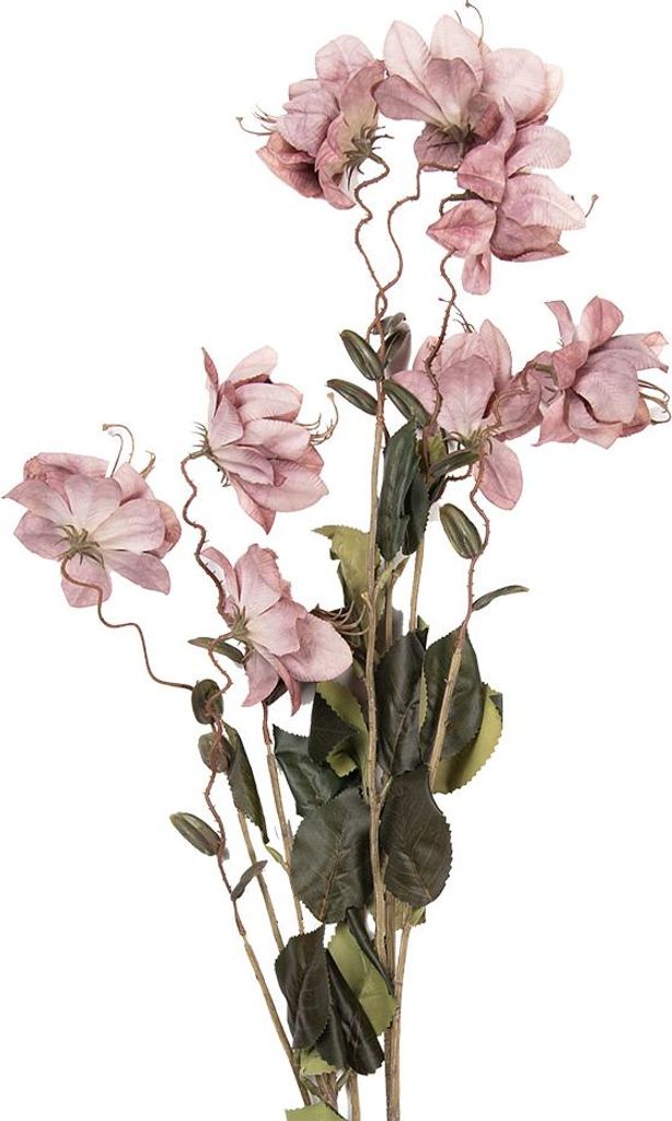 Clayre & Eef Kunstblume 120 cm Rosa Kunststoff