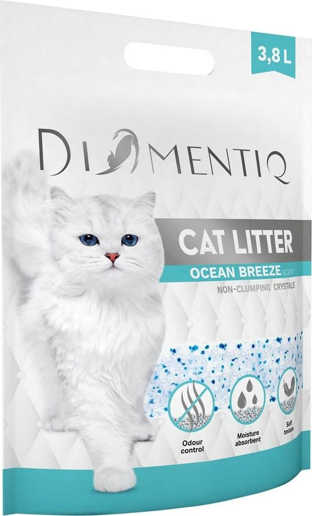 Diamentiq Żwirek Ocean Breeze 3,8L - Niezbrylający, Dla Zdjęcie produktu 
