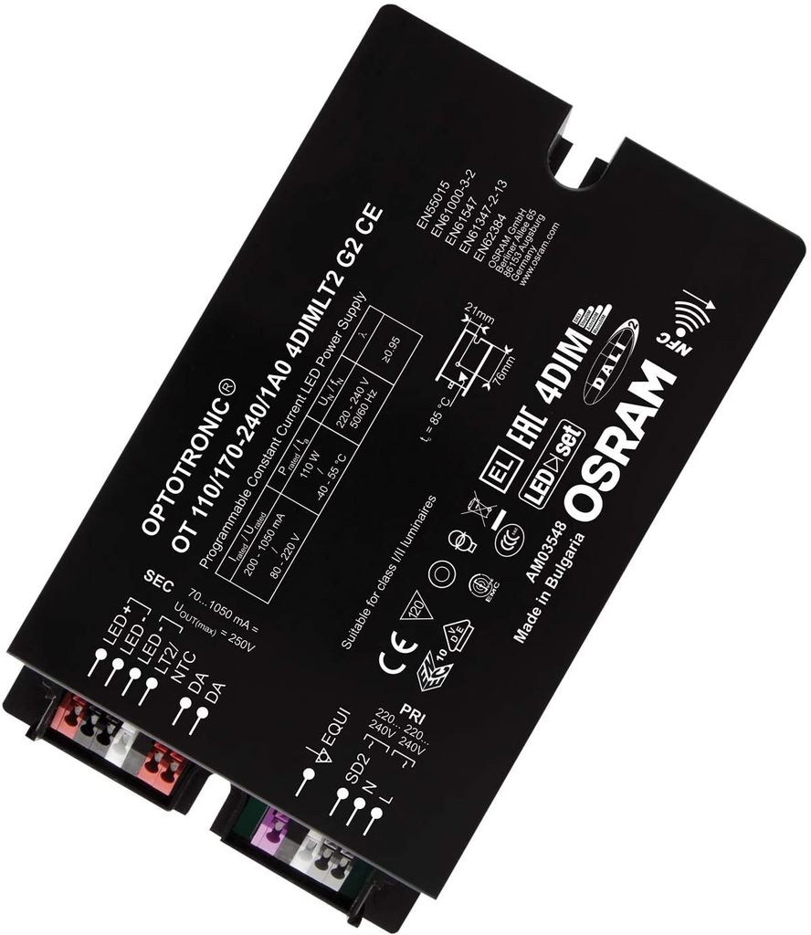 Ledvance Osram OT 110/170-240/1A0 4DIMLT2G2CEVS10 Elektronisches Betriebsgerät