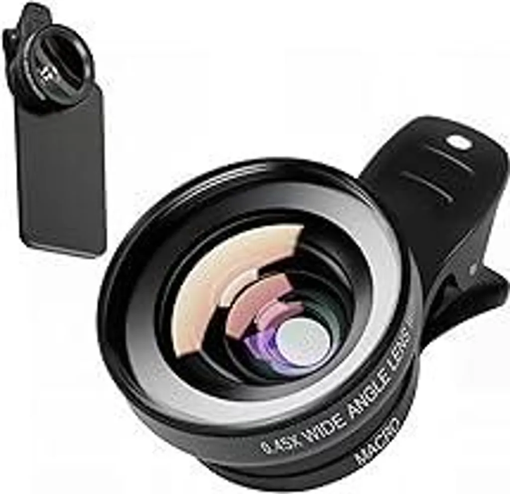 Obiettivo Grandangolare e Macro per Smartphone: Kit Viaggio 2 in 1